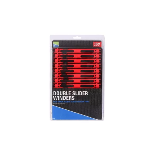 Preston Double Slider Winders In A Tray Ljestve 18cm