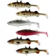 WESTIN Stanley the Stickleback Shadtail 5,5cm 1,5g Clear Water Mix 6pcs Plastični mamac