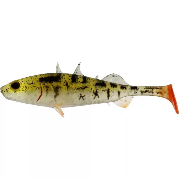 WESTIN Stanley the Stickleback Shadtail 5,5cm 1,5g Pearl Stickleback 6pcs Plastični mamac