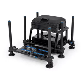   Preston Absolute 5G Station Black Edition Crna Ribolovna Kutija 53x75x82cm