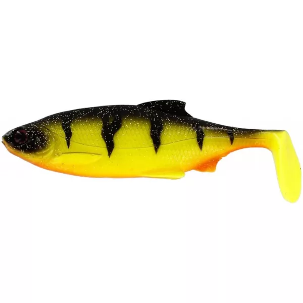 WESTIN Ricky the Roach Shadtail 14cm 42g Fire Perch 1 komad Plastična varalica