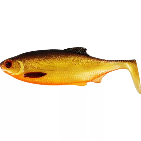 Westin Ricky the Roach Shadtail 10cm 14g Gold Rush Plastični mamac