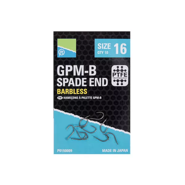 Preston GPMB Hooks Size 16 Spade End Udica za deverike