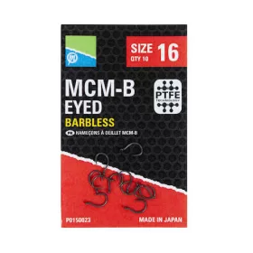 Preston McmB Hooks 14 Udica s ušicom, bez protukuke 10 kom