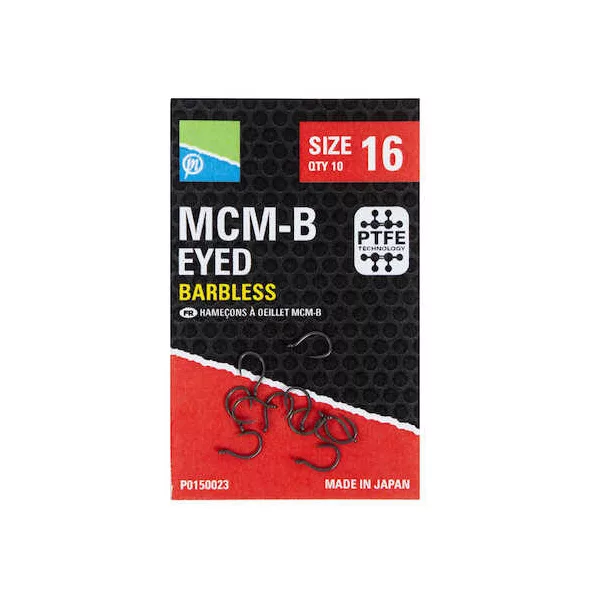 Preston McmB Hooks 14 Udica s ušicom, bez protukuke 10 kom
