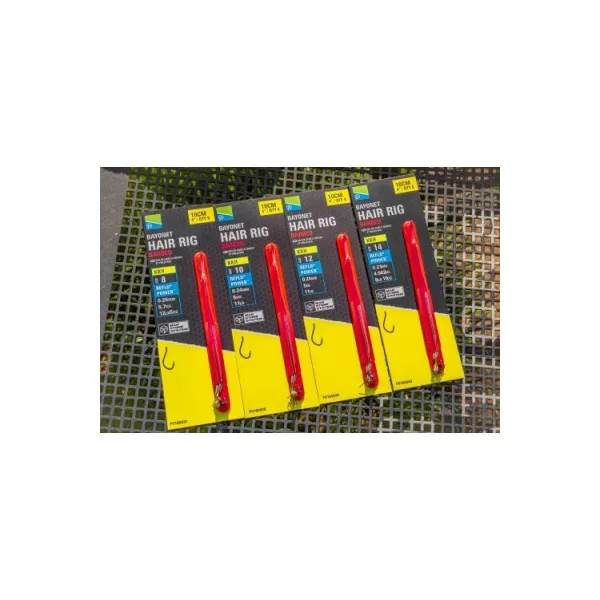 Preston 10 cm Bayonet Hair Rigs Predvezana udica 10 KKH