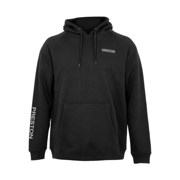 Preston Black French Terry Hoodie Pulover s kapuljačom 2XL