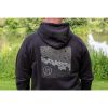 Preston Black French Terry Hoodie Pulover s kapuljačom 2XL