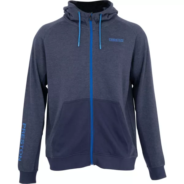 Preston Navy Tide Zip Hoodie Zipzáros Pulóver S