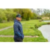 Preston Navy Tide Zip Hoodie Zipzáros Pulóver S