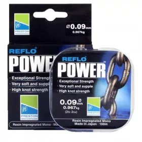 Preston Reflo Power 100m  0,19mm Predvez