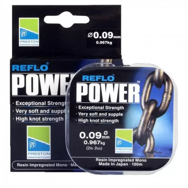 Preston Reflo Power 100m  0,19mm Predvez