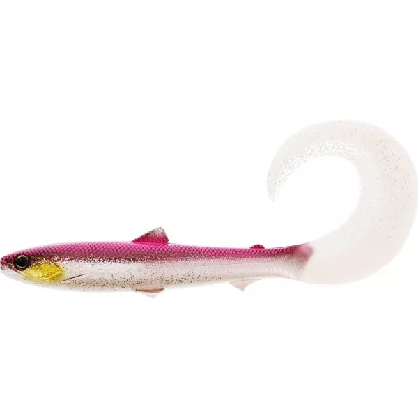 WESTIN BullTeez Curltail 14cm 15g Pink Headlight Kutija s 35 kom. Plastični mamac