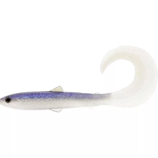 WESTIN BullTeez Curltail 14cm 15g Sparkling Blue Kutija s 35 kom. Plastični mamac