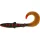 WESTIN BullTeez Curltail 27cm 103g Motoroil Blood 1 kom Plastični mamac