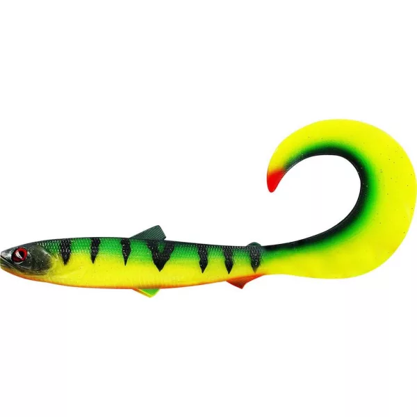 WESTIN BullTeez Curltail 21cm 49g Tiger Perch 1 kom Plastični mamac