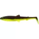 WESTIN BullTeez Shadtail 9,5cm 7g Black/Chartreuse Kutija sa. Plastična varalica