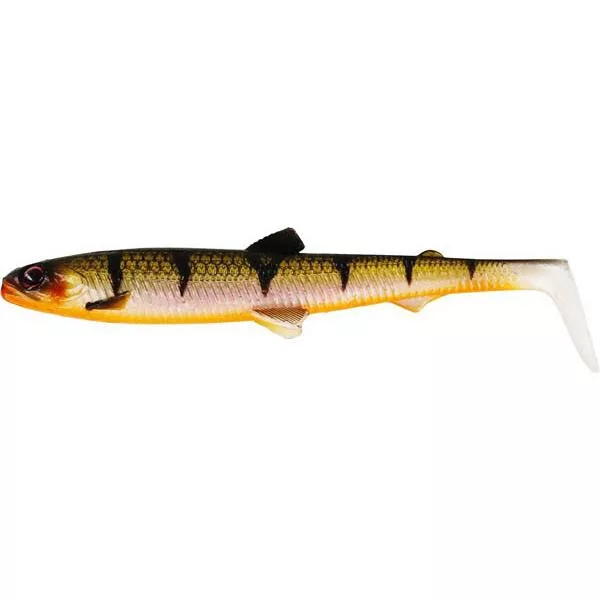 WESTIN BullTeez Shadtail 12,5cm 16g Bling Perch 2pcs Plastična varalica