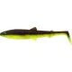 WESTIN BullTeez Shadtail 12,5cm 16g Black/Chartreuse 2pcs Plastična varalica
