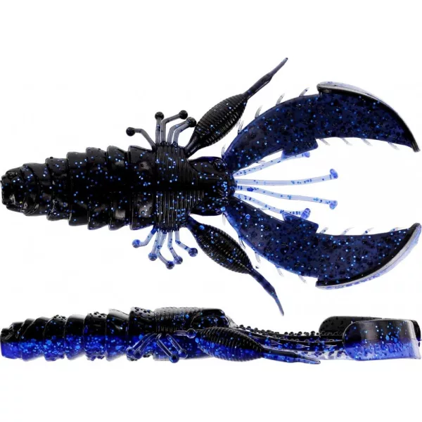 WESTIN CreCraw Creaturebait 10cm 12g Black/Blue 4kom. Plastična varalica