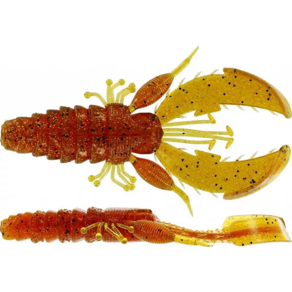 WESTIN CreCraw Creaturebait 8,5cm 7g Motoroil Pepper 5pcs Plastična varalica