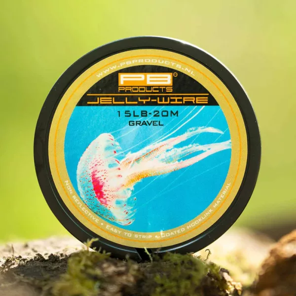 PB Products Jelly Wire Gravel 15lb 20m Bevonatos Fonott Előkezsinór