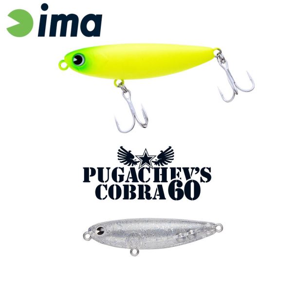 Ima Pugachevs Cobra 60 6cm 6gr 101 Shiomi Sparkle Wobbler