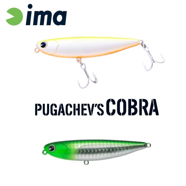 Ima Pugachevs Cobra 90 9cm 12gr 115 Visible Green Wobbler