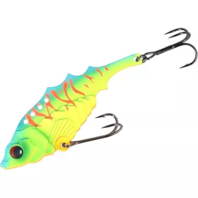 Mikado Cicada M-Vib Red Charteruse 5,5cm 10gr Blade Mamac
