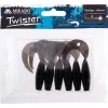 Mikado Twister 64mm Crna Gumeni mamac 6 komada