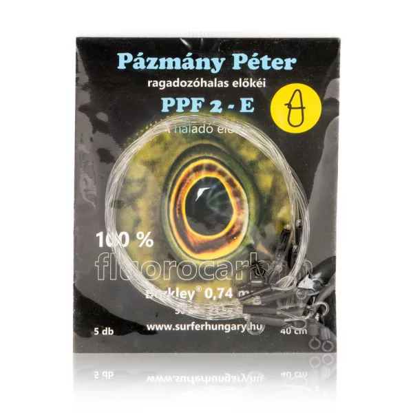 Pázmány Péter Berkley 100% Fluorocarbon Predvezak za varaličarenje 0,74mm 40cm