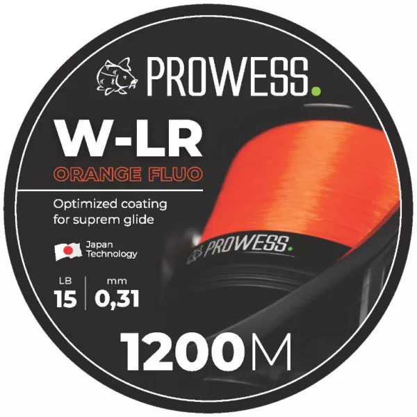 Prowess NYLON W-LR 0,33mm 1200m - Orange - Narančasta