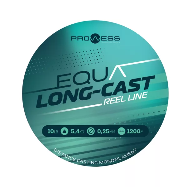 Prowess Equa Long-Cast Reel Line 0,30mm 1200m Monofilamentna glavna struna