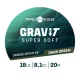 Prowess Gravi-T Super Soft X8 Tamnozelena Tonuća Pletena predvezna struna 18lb 20m
