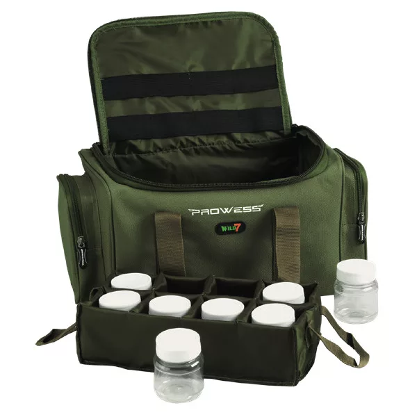Prowess Wild7 torba za mamce / torba za šaransku opremu + kutija za mamce