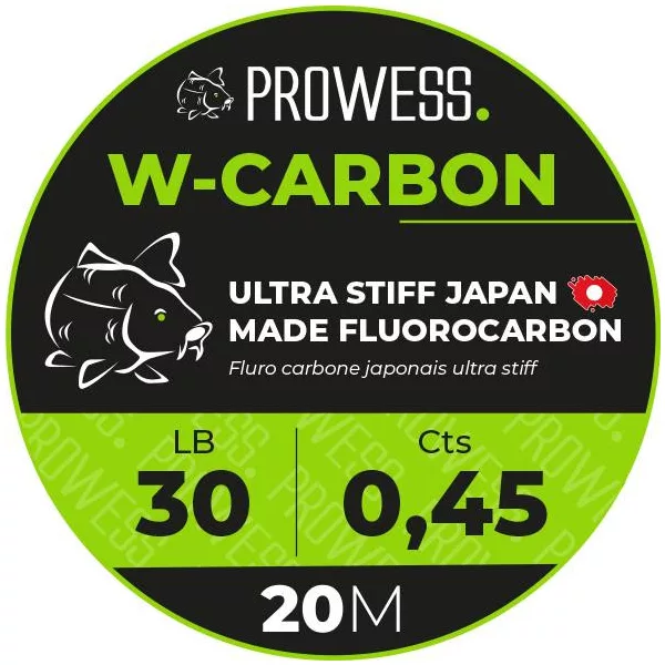 Prowess W-Carbon 20m 0,60mm Šaran Predvez