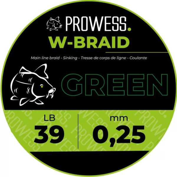 Prowess W-BRAID Pletena Glavna Struna 0,30mm