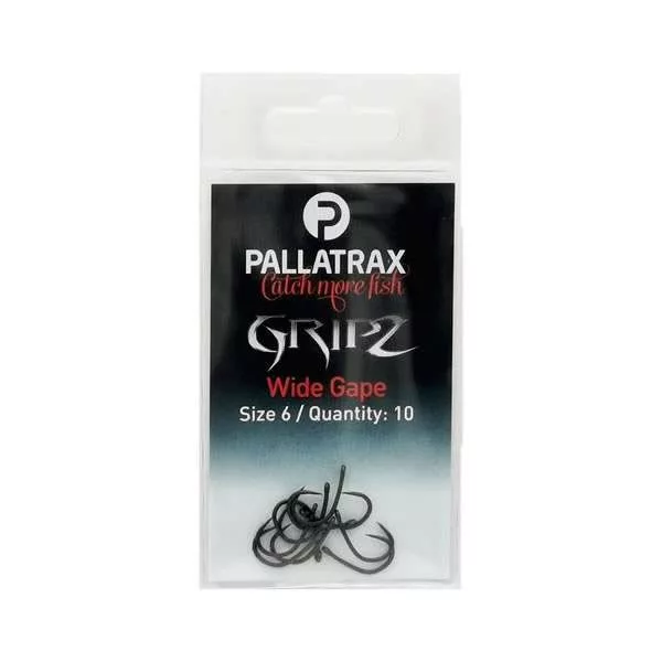 Pallatrax Gripz Wide Gape 8 Udica bez kontrakuke, s ušicom 10kom