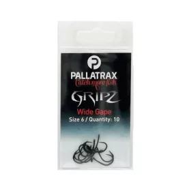   Pallatrax Gripz Wide Gape 16 Udica za boile s okom, bez brade 10kom