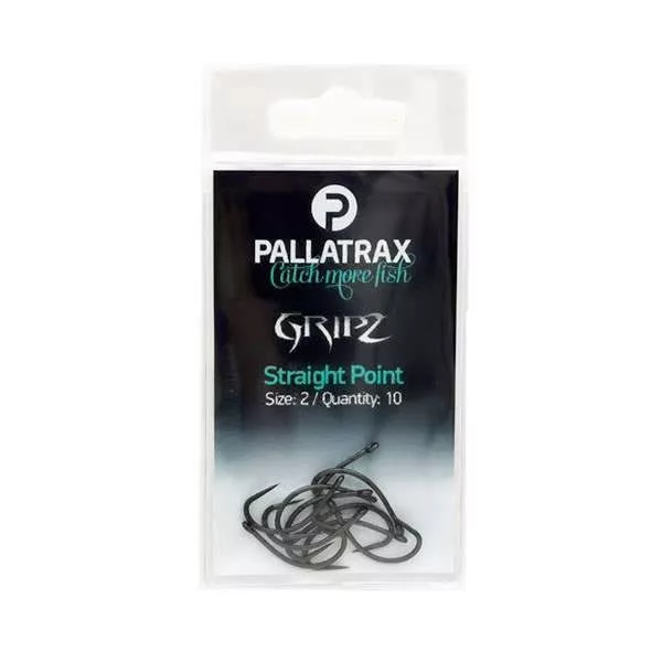 Pallatrax Gripz Straight Point 2 Udica za boile s okom, bez brade 10kom