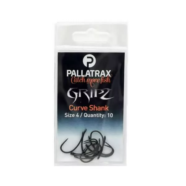 Pallatrax Gripz Curve Shank 8 Omčana, Bezbodna Šaranska Udica 10kom