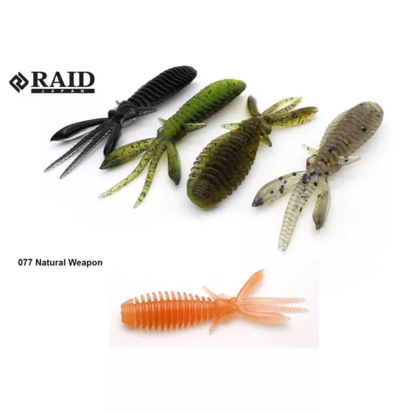 Raid Egubug 6,3cm 077 Natural Weapon Plastični mamac 8kom