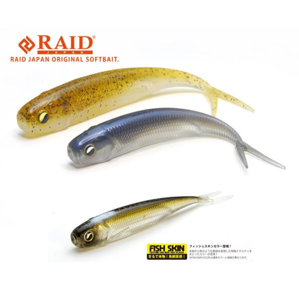 Raid Fish Roller Fish Skin 8,9cm 079 The Bait Gumena Riba 7kom
