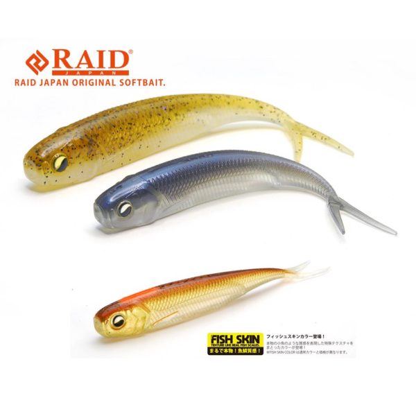 Raid Fish Roller Fish Skin 8,9cm 081 Stain Wakasagi Mekana varalica 7kom