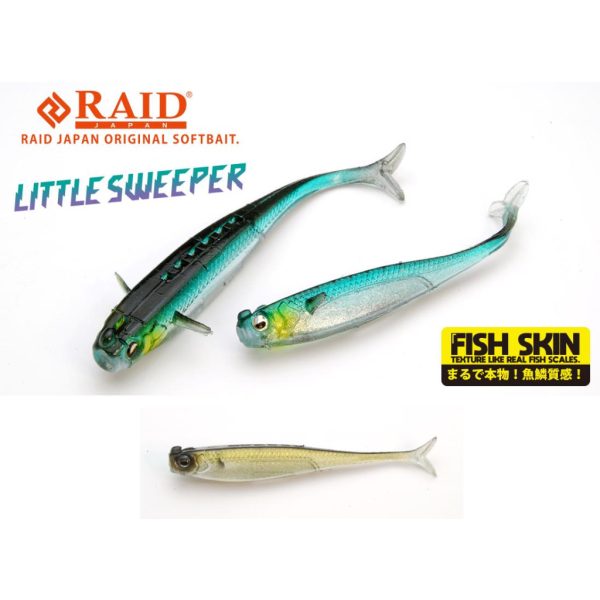 Raid Little Sweeper Fish Skin 7,6cm 079 The Bait Gumena Riba 7kom