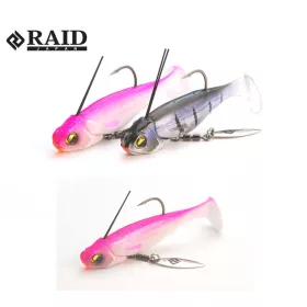   Raid Head Swimmer Libero 10gr 010 Pink Trick gumena riba 2 kom