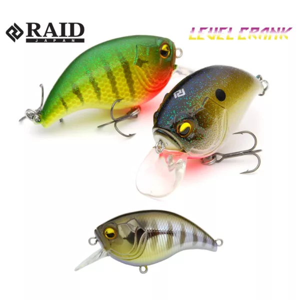 Raid Level Crank 5,1cm 10,5gr 012 Chi Gill Wobbler
