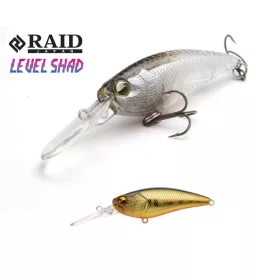 Raid Level Shad 5cm 4,3gr Su 007 Real Kinkuro Vobler