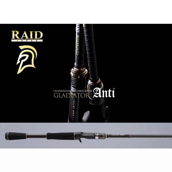 Raid Gladiator Anti Cast GA610MC Joker 2,08m 7-14gr 1 Részes Casting Pergető Bot