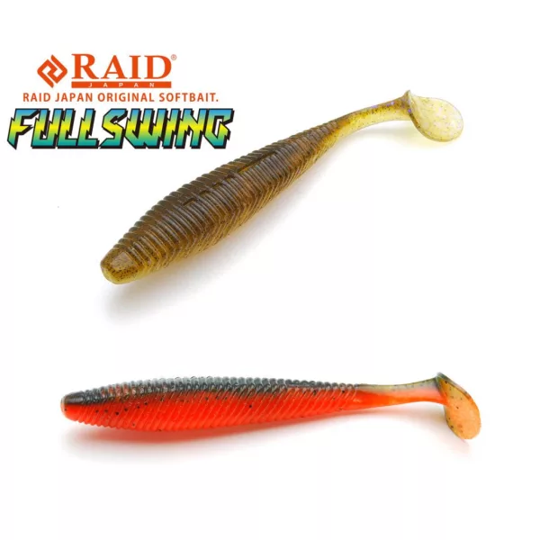 Raid Fullswing 12,7cm 056 Orange Punch Plastični mamac 5db